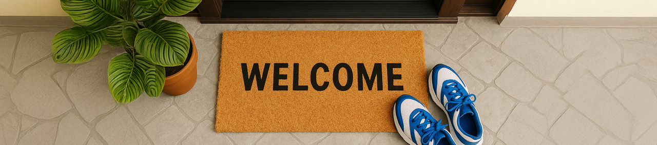 welcome home mat 